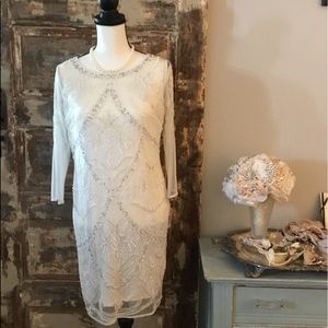 Prelude Beaded Cocktail Dress NWT